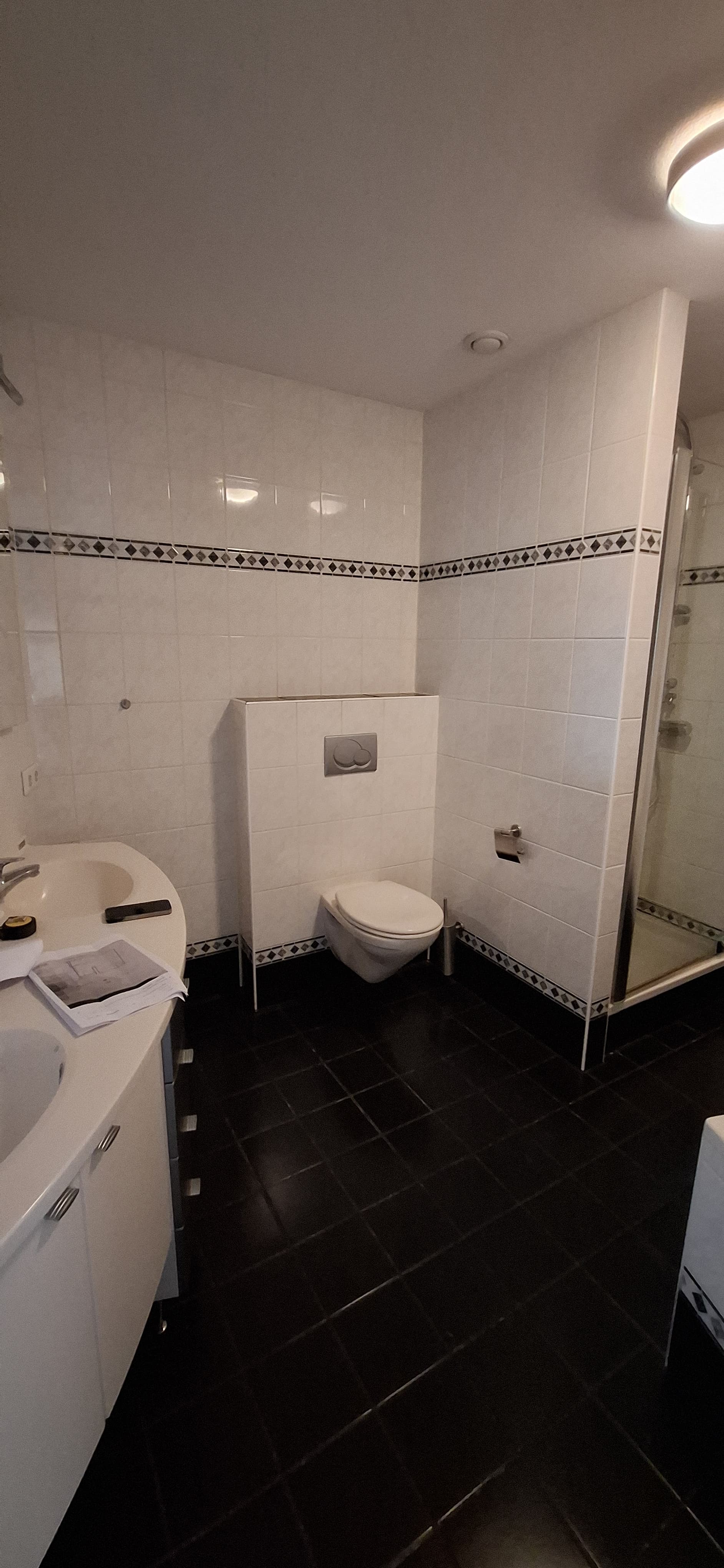 SaniSafe toilet vloer interieur sanitair voor renovatie